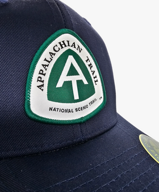 Appalachain Trail Hat - Navy &amp; White