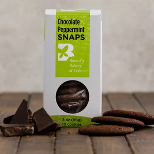 Vermont-Made Chocolate Peppermint Snaps