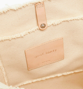 Hana Canvas Tote - Natural