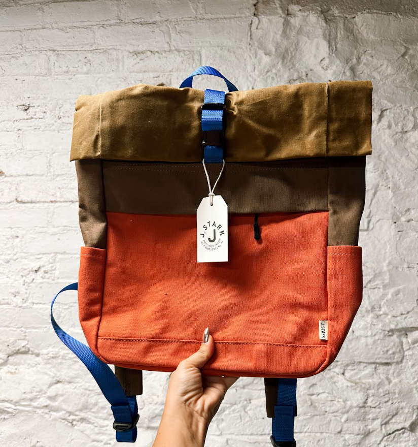 Sentinel Rolltop Backpack - Tobacco Heavyweight Canvas