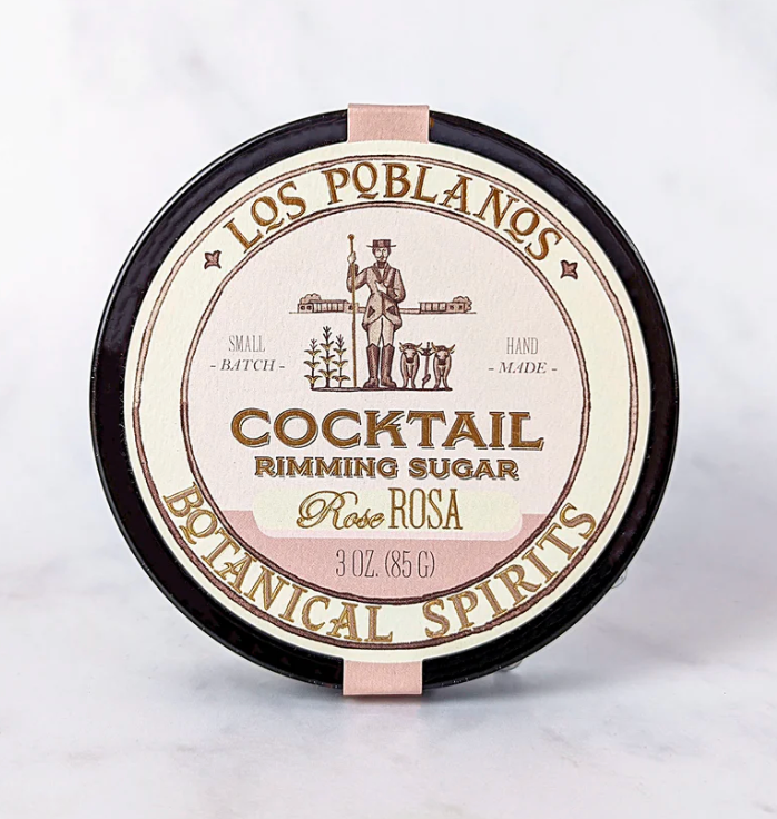 Rose Cocktail Rimming Sugar - 3.6oz