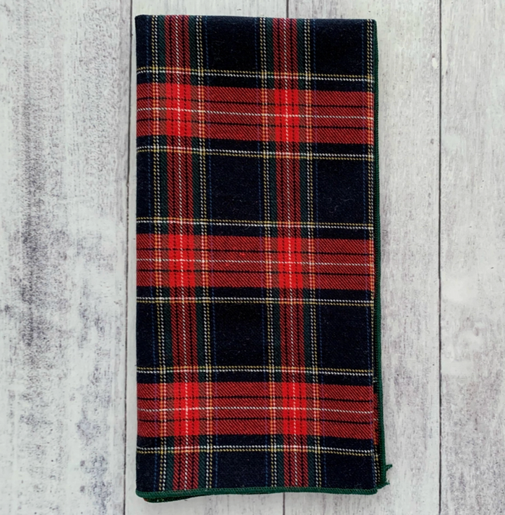 Tartan Cloth Napkins Set of 4 - Red