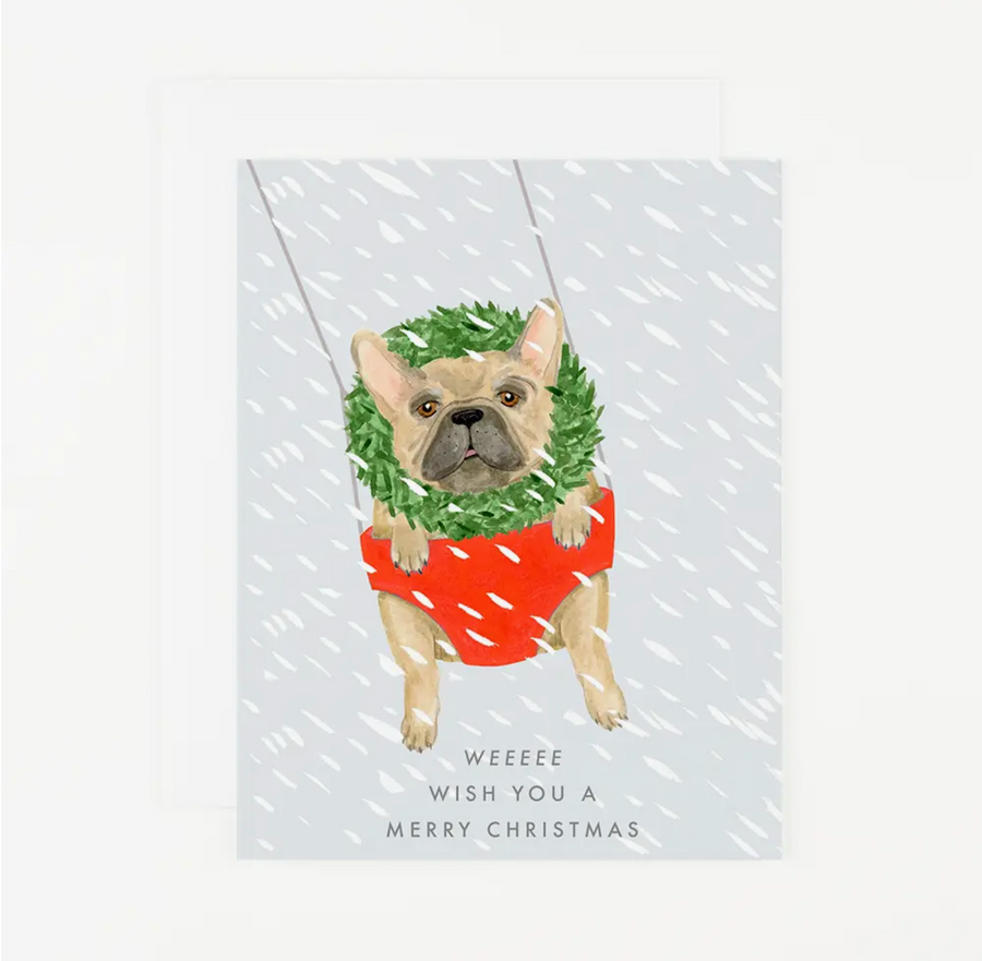 weeee wish you a merry christmas card - DH7