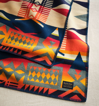 Fire Legend Blanket Twin Jaquard Blanket Sunset ZE47