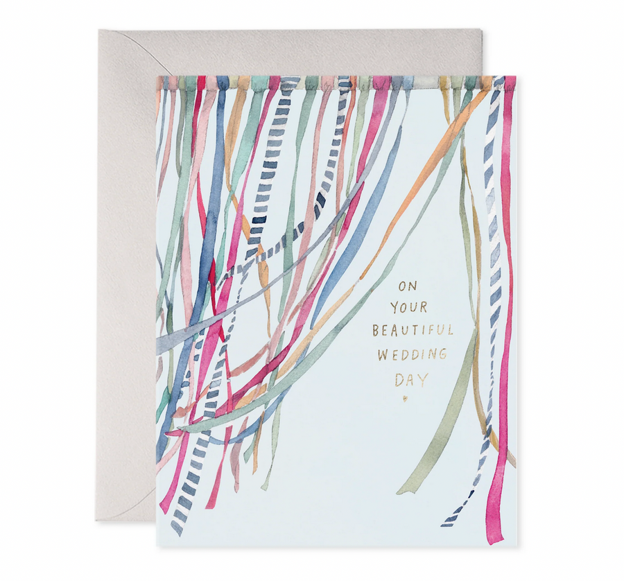 Weddings Ribbons Card - EF4