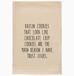 Raisin Cookie Tea Towel