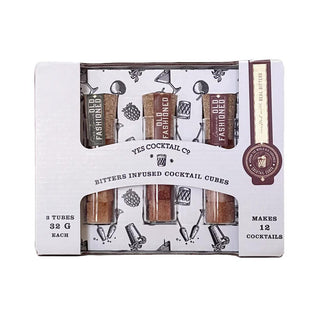 Bitters Infused Cocktail Cube Gift Set - Classic Old Fashioned
