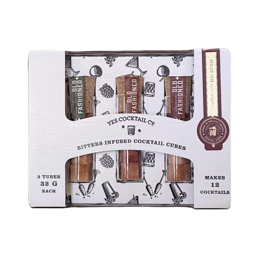 Bitters Infused Cocktail Cube Gift Set - Classic Old Fashioned