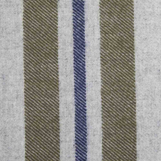 Faribault Cabin Stripe Wool Throw Blanket