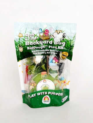 KidDough Play Kit - Backyard Bug Seek 'n Find