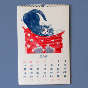 Ain't Life Grand Risograph 2025 Wall Calendar