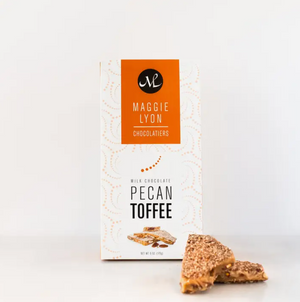 Milk Chocolate Pecan Toffee - 6oz