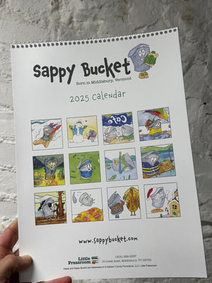 Sappy Bucket 2025 Calendar