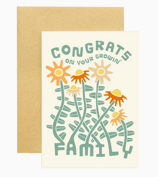 growing family card - WO4