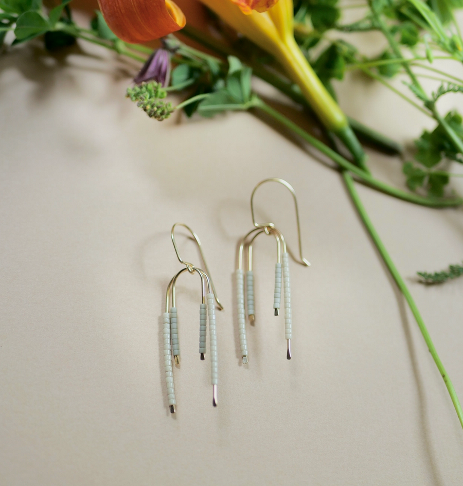 Canopy Seed Bead Earrings