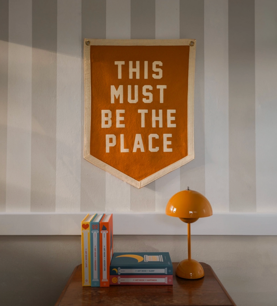 This Must Be The Place Felt Banner