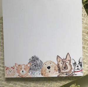 Watercolor Notepad - Dogs