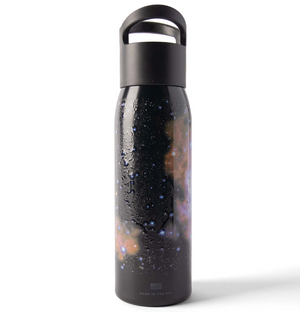 24oz Water Bottle - Nebula on Panther Black