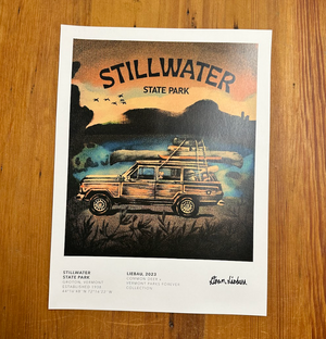 Vermont Parks Collection Print: Stillwater State Park 12x16