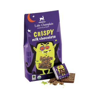 Lake Champlain Chocolates Crispy Halloween Organic Squares