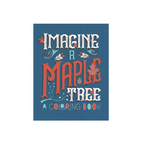 inkpaperfable Imagine A Maple Tree Coloring Book