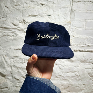 Burlington Floppy Cord Dad Hat - Navy