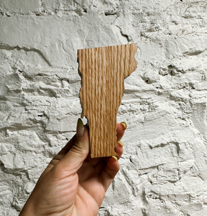 Vermont Wooden Bottle Opener Magnet