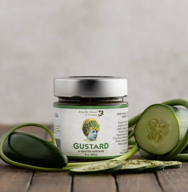 Vermont-Made "Gustard" Guster Mustard