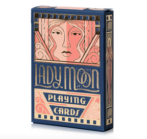 Lady Moon Playing Cards