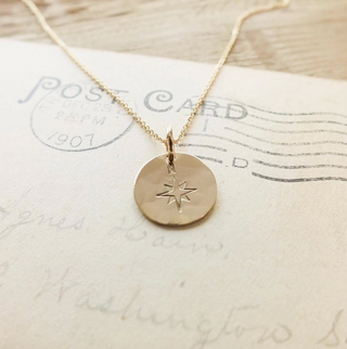 North Star Necklace - Gold Fill