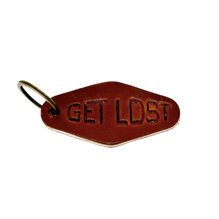 Leather Motel Keychain - Get Lost