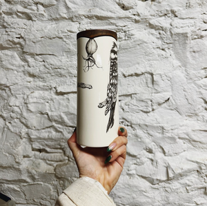 Laura Zindel Small Vase - Woodpecker
