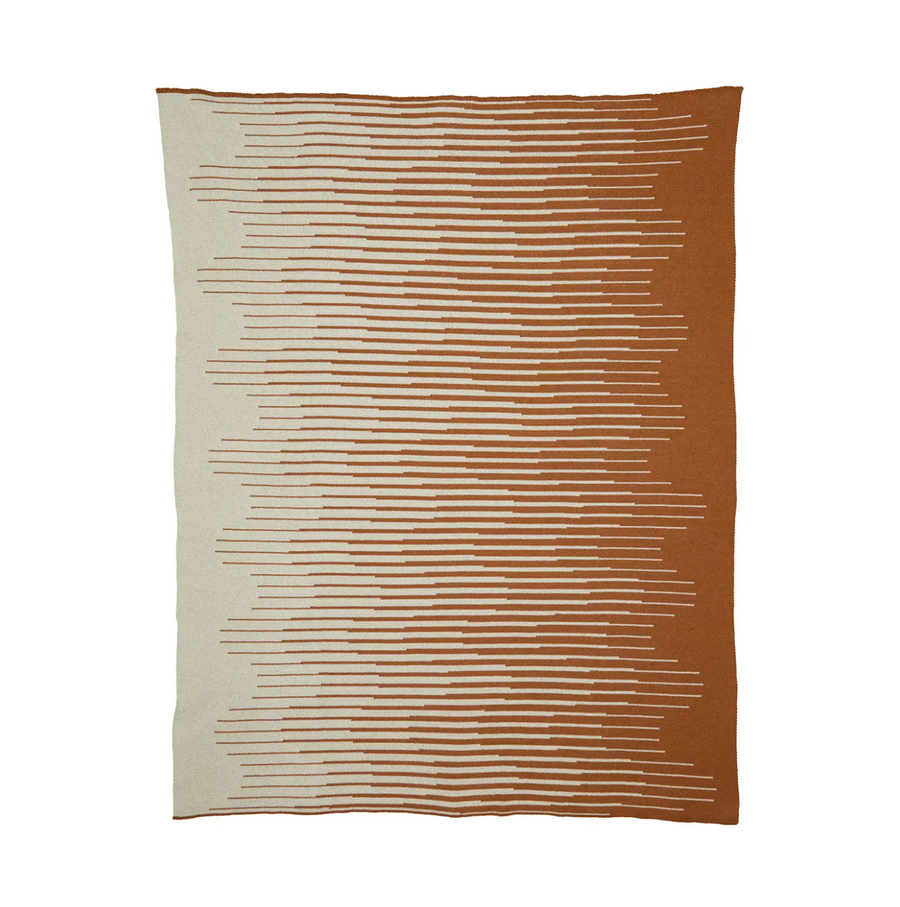 Ripple Throw - Brown/Sand