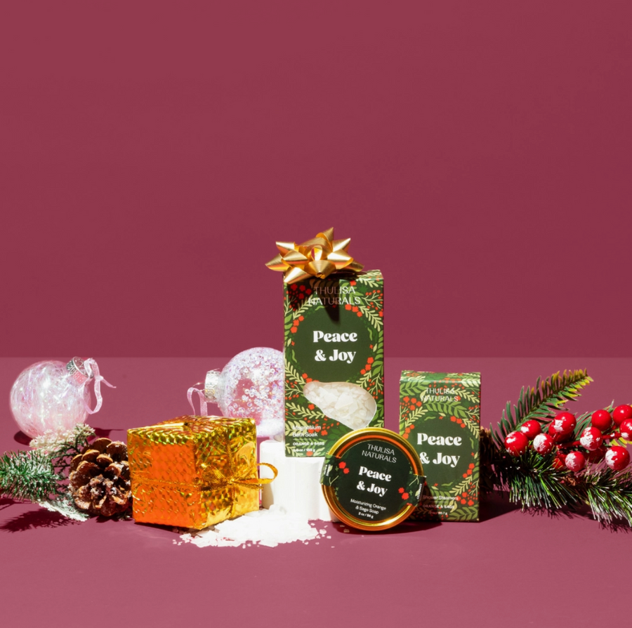 Peace &amp; Joy Holiday Orange + Sage Shower Steamers - 2 Pack