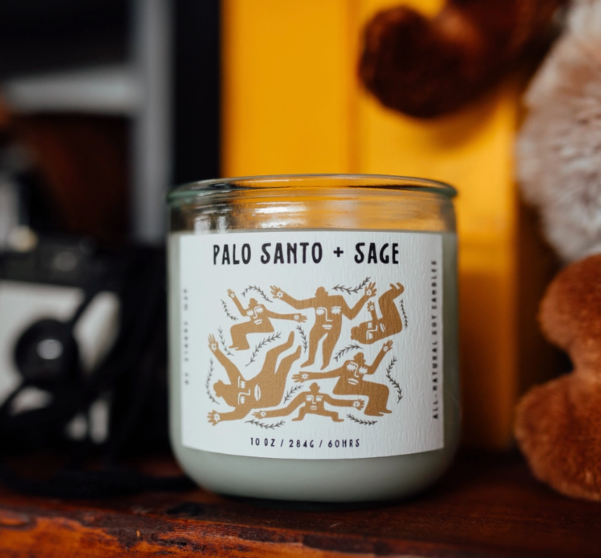 Palo Santo + Sage Candle - 10oz