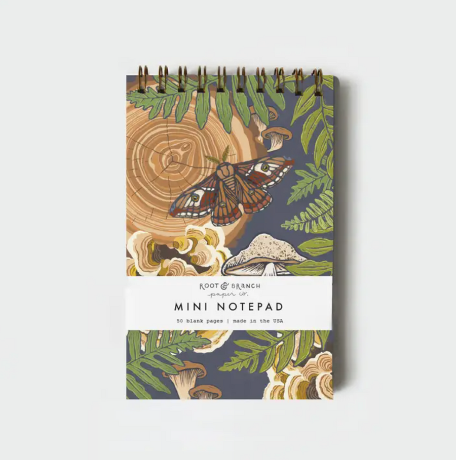 Mushroom Grove Mini Spiral Notepad