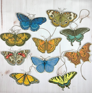 Illustrated Garland - Eastern US Native Butterflies