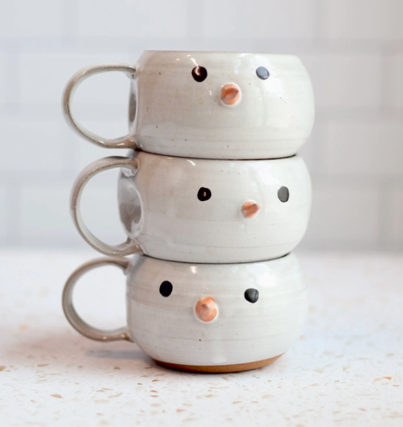 Snowman Short Mug