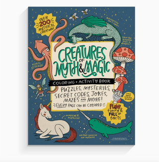 Myth &amp; Magic Coloring Book