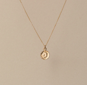 Gold Vermeil Phia Pendant Necklace 18"