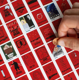 100 Horror Movies Print - 12x16 PICKUP ONLY