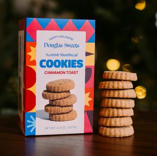 Vermont-Made Scottish Shortbread Cookies Holiday Box - Cinnamon Toast