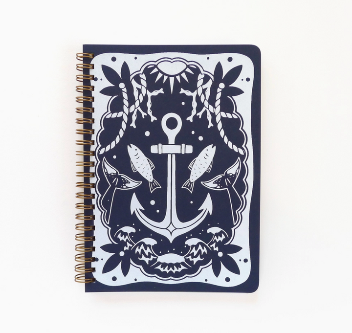 Sailor Coil Bound Medium Notebook - Lined