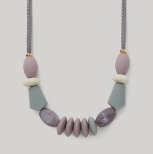 Teething Necklace - Pewter