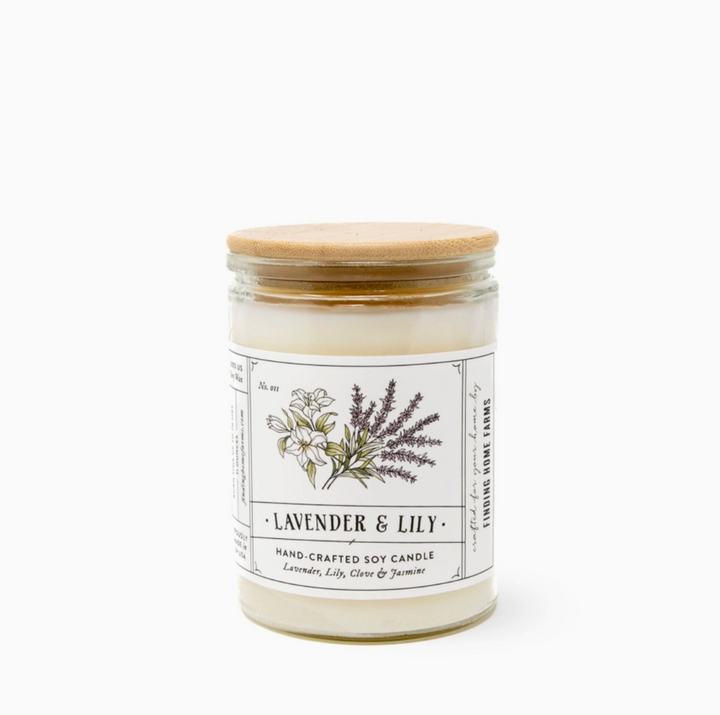 Lavender Lily Candle - Large