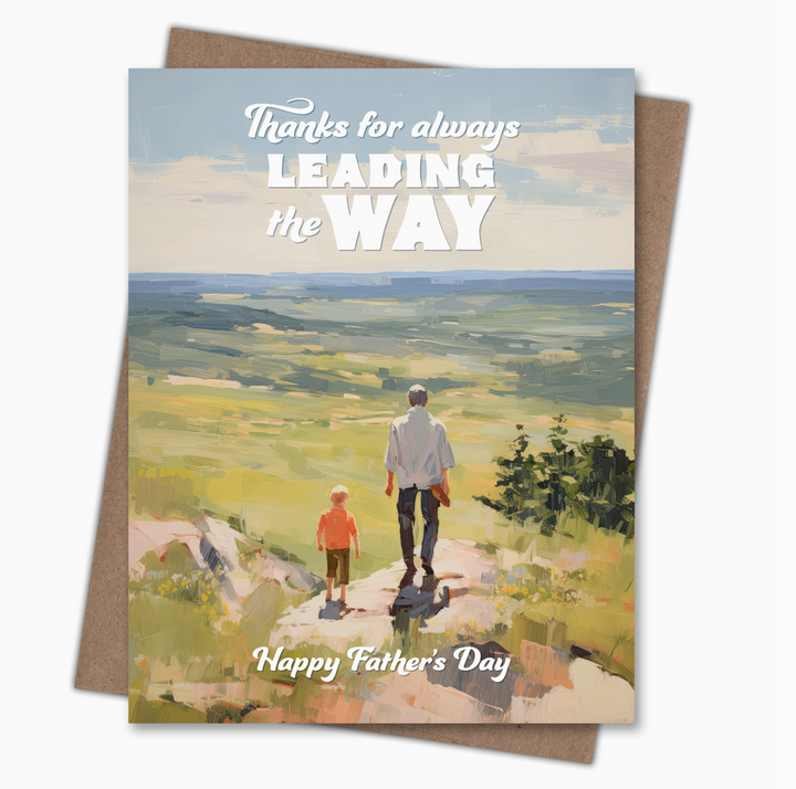leading the way dad card - WK7