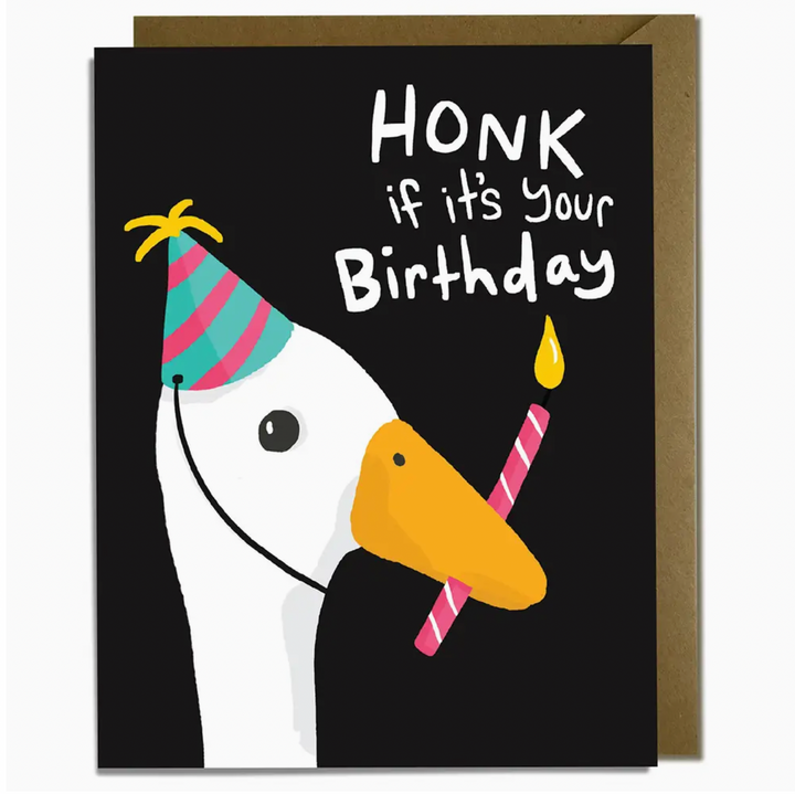 honk birthday card - KF5