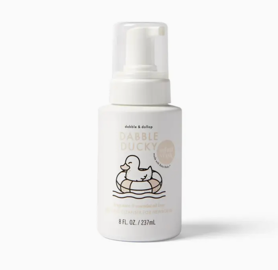 Dabble Ducky Fragrance Free Infant Wash