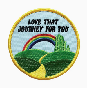 Love That Journey Embroidered Patch