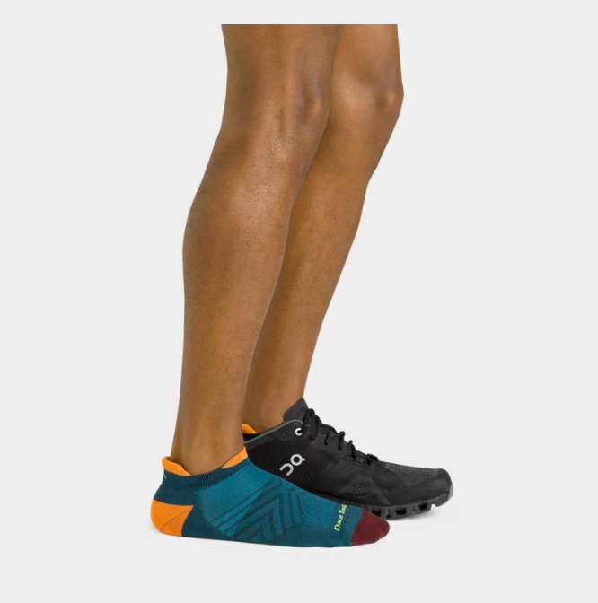 Darn Tough Men's Running No Show Tab Ultralight Socks - Dark Teal 1039